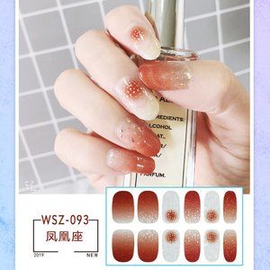 fingernail wrap stickers